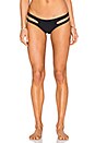 view 1 of 4 Aurora Cutout Bikini Bottom in Black