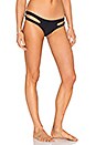 view 2 of 4 Aurora Cutout Bikini Bottom in Black