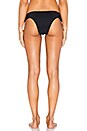 view 3 of 4 Aurora Cutout Bikini Bottom in Black
