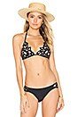 view 1 of 4 Lavish Bikini Top in Nude & Black