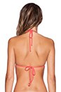 view 3 of 3 LOTUS ビキニトップ in Coral