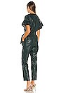 view 3 of 3 Meredith Jumpsuit in Emerald