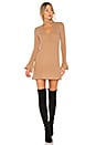 view 1 of 3 Sienna Bell Sleeve Dress in Camel