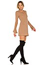 view 2 of 3 Sienna Bell Sleeve Dress in Camel