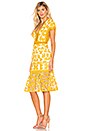 view 2 of 4 Kaiya Dress in Mustard & White