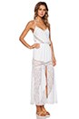 view 2 of 3 Lesley Maxi Dress in White