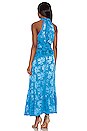 view 3 of 4 Corinna Maxi Dress in Cerulean