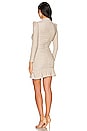 view 3 of 4 Cambria Mini Dress in Gold