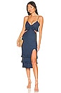 view 1 of 3 Sachi Dress in Faded Indigo