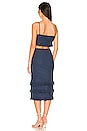 view 3 of 3 Sachi Dress in Faded Indigo
