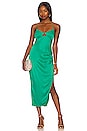 view 1 of 3 VESTIDO MIDI ASHLEE in Kelly Green