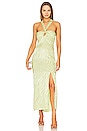 view 1 of 3 VESTIDO MIDI CONNOR in Matcha
