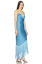 view 3 of 3 Haverine Fringe Maxi Dress in French Blue