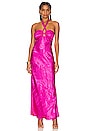 view 1 of 3 Toula Dress in Magenta