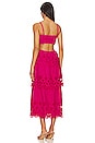 view 3 of 3 Elloise Midi Dress in Hot Pink