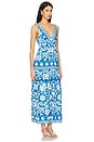 view 2 of 3 Brenna Dress in Brilliant Blue