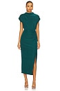 view 1 of 4 Delmara Dress in Emerald