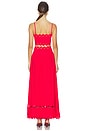 view 3 of 3 Tosca Set in Cherry Red
