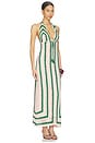 view 2 of 4 GEORGIE 원피스 in Green & Creme