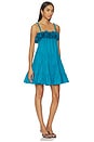 view 2 of 3 VESTIDO CARIE in Capri Blue