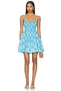 view 1 of 4 Lapis Dress in Blue Multi