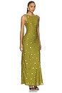 view 2 of 4 VESTIDO ELINA in Pistachio & Silver