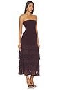 view 2 of 4 VESTIDO SHYLA in Chocolate