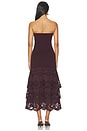view 3 of 4 VESTIDO SHYLA in Chocolate