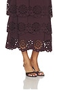 view 4 of 4 VESTIDO SHYLA in Chocolate