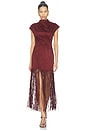 view 1 of 4 Astelle Dress in Mulled Wine