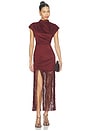 view 2 of 4 Astelle Dress in Mulled Wine