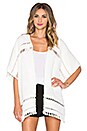 view 1 of 4 Morgan Poncho in White