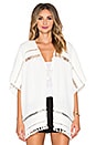 view 2 of 4 Morgan Poncho in White