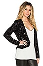 view 2 of 4 Quinn Sequin Blazer in Black