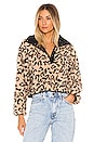 view 1 of 4 Rianne Pullover Jacket in Cheetah