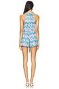 view 3 of 3 Krystal Romper in Pink & Blue