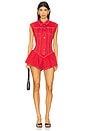 view 1 of 3 Keira Romper in Red