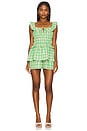 view 1 of 3 Kasia Romper in Pink & Green
