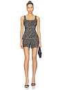 view 1 of 3 Zita Romper in Black & Creme