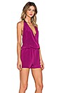 view 2 of 4 Kathryn Romper in Maroon
