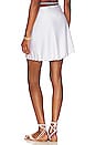 view 4 of 5 Emma Wrap Mini Skirt in White