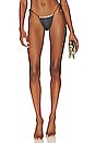 view 1 of 4 Cleo Tie Side Bikini Bottom in Black
