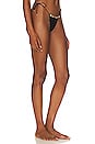 view 2 of 4 Cleo Tie Side Bikini Bottom in Black