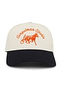 view 1 of 3 SOMBRERO in Cream, Orange, & Navy