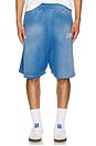 view 4 of 4 x Ford Printed Oversized Sweatshorts in Ford Blue