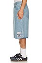 view 2 of 6 SHORTS DE MEZCLILLA in Blue Indigo