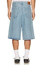 view 4 of 6 SHORTS DE MEZCLILLA in Blue Indigo