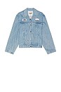 view 2 of 5 BLOUSON EN JEAN in Blue Indigo