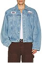 view 5 of 5 BLOUSON EN JEAN in Blue Indigo