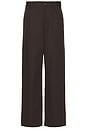 view 1 of 6 PANTALON in Dark Brown